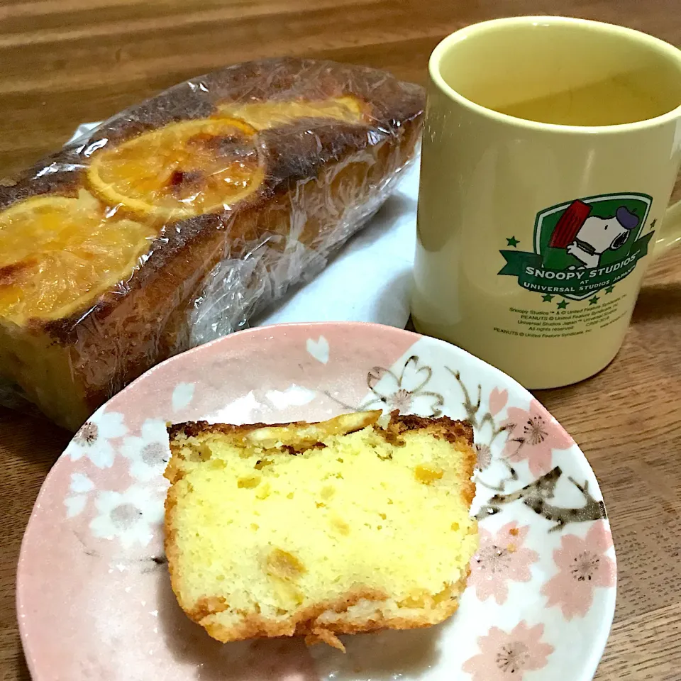 蜂蜜レモンでパウンドケーキ🍯🍋|hnnさん