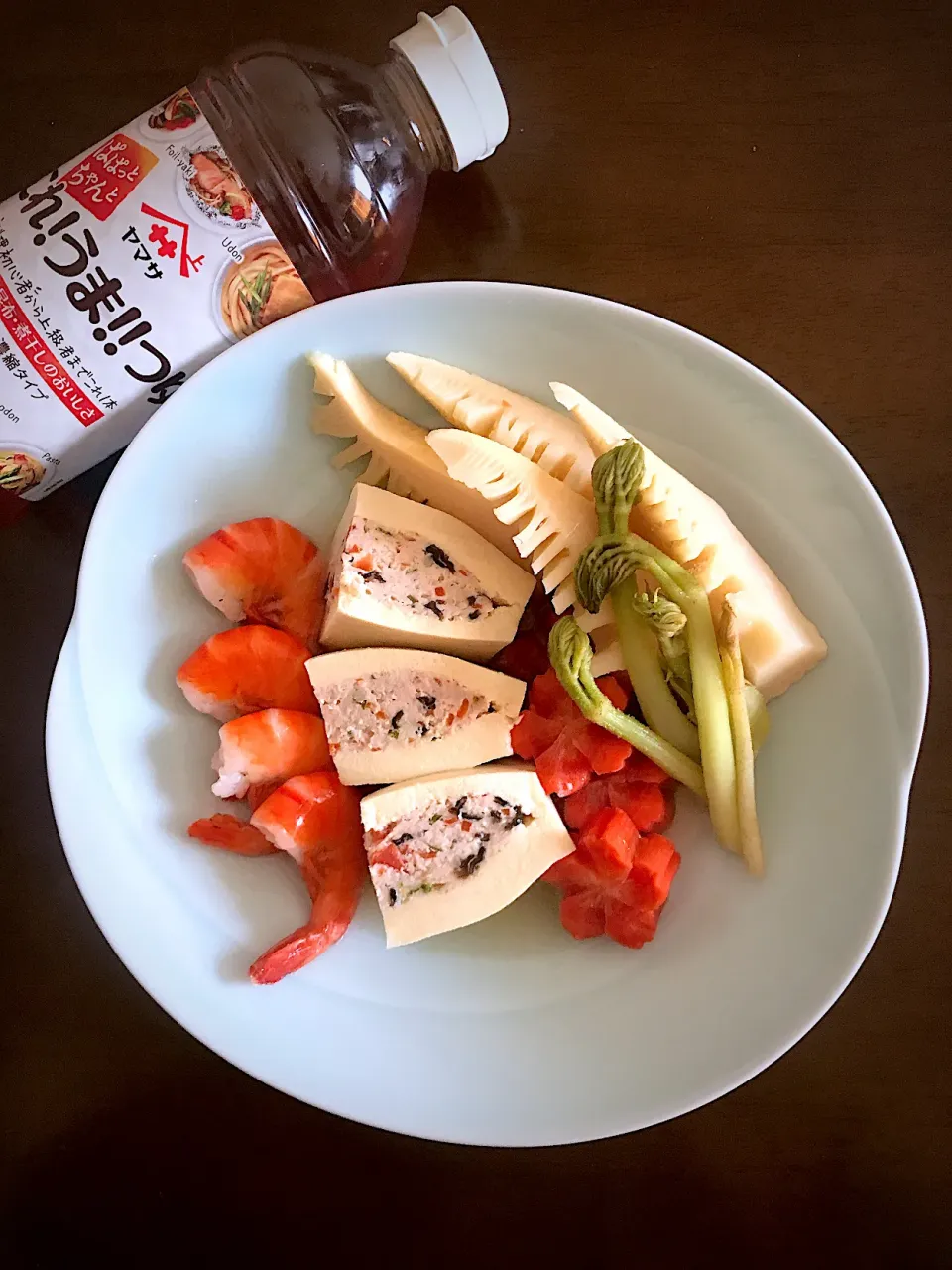 yucca@さんの料理 高野豆腐の肉詰めと春野菜炊きました。|とんちんさん