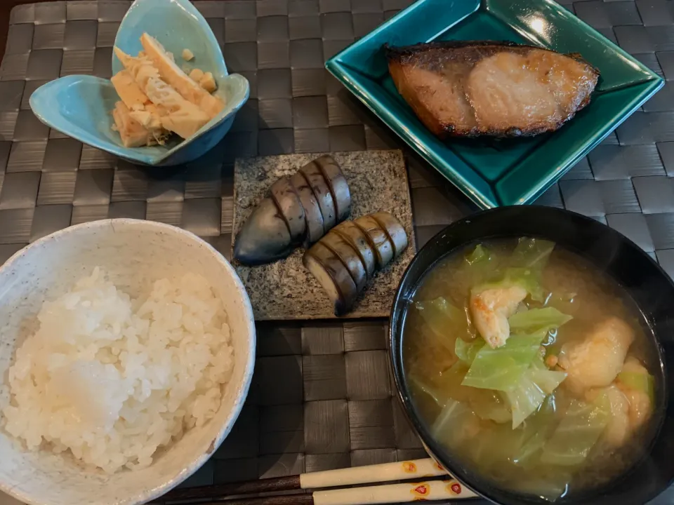 Snapdishの料理写真:朝の菌活定食(^^)|Yochipyさん