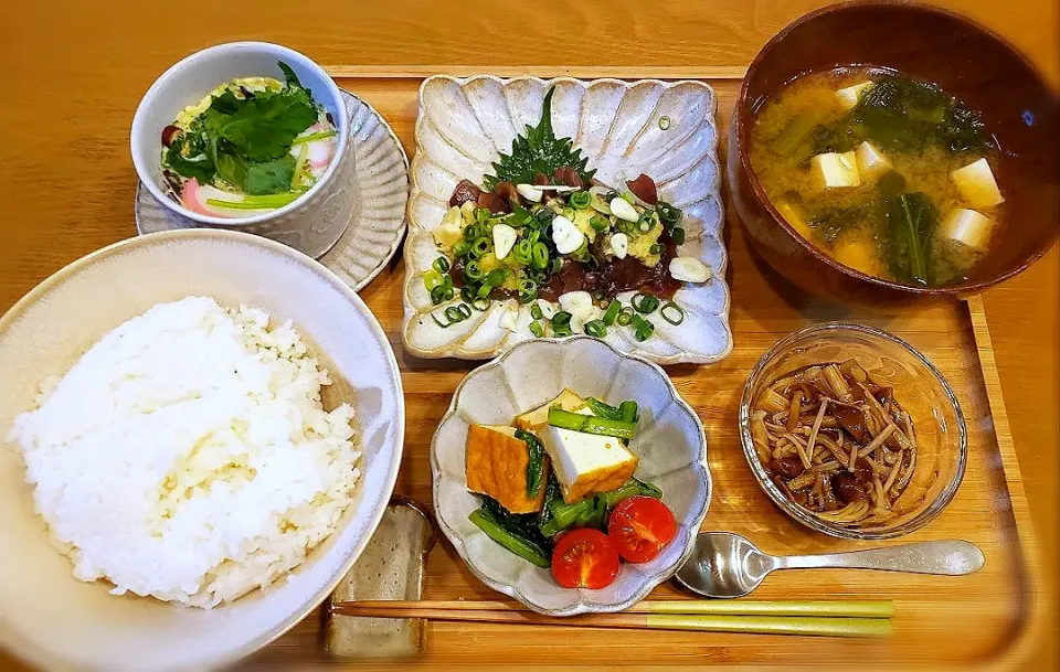 鰹の刺身定食|Kaanaさん