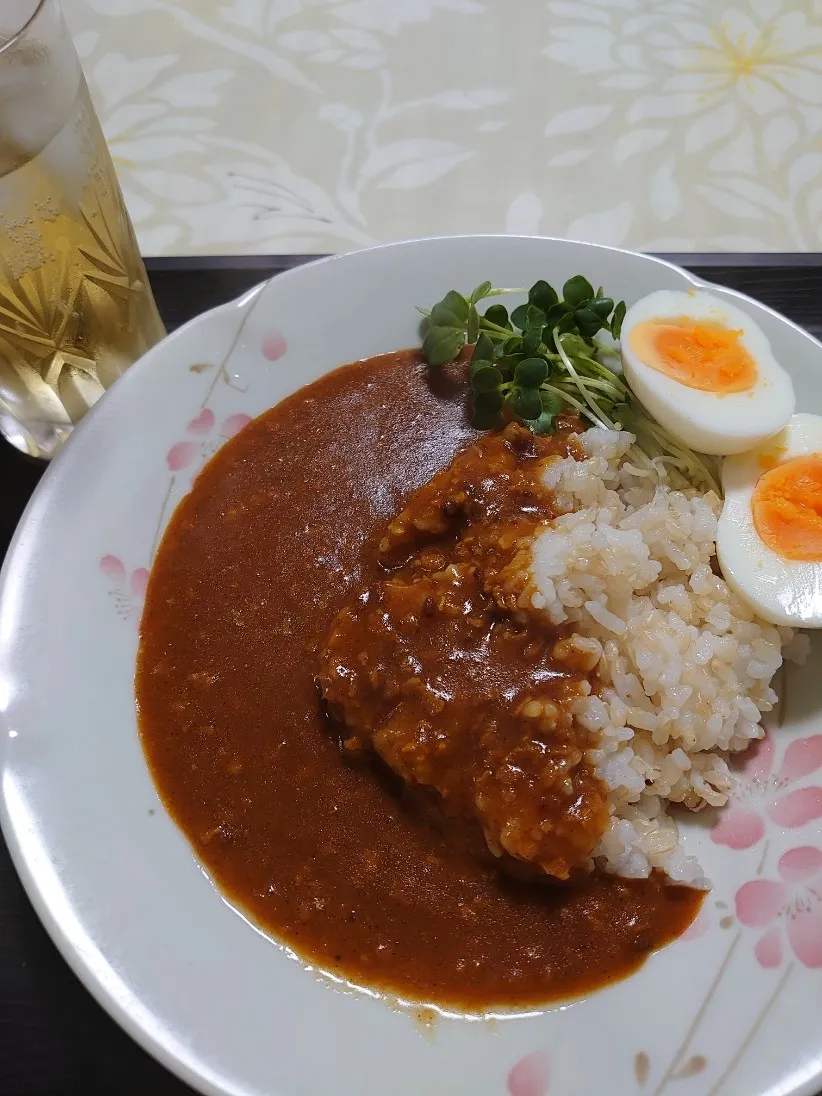 孤食なので、キーマカレーにしました🍛|🍒ふみりん🍒さん