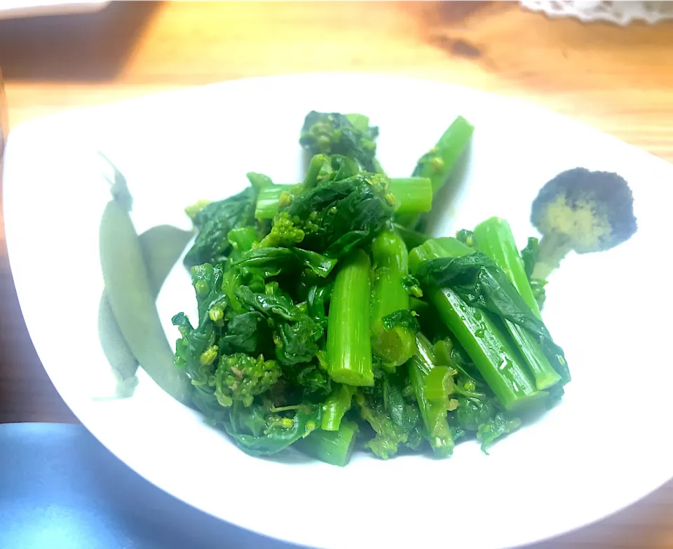 菜の花の辛子和え|チルさん