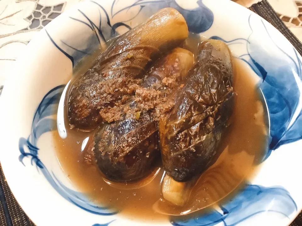 茄子の🍆煮浸し😋|アライさんさん