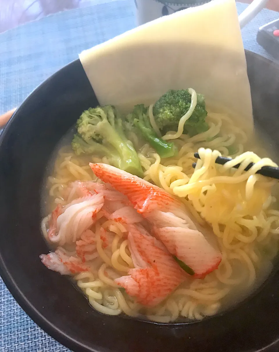 Snapdishの料理写真:洋風塩ラーメン|シュトママさん