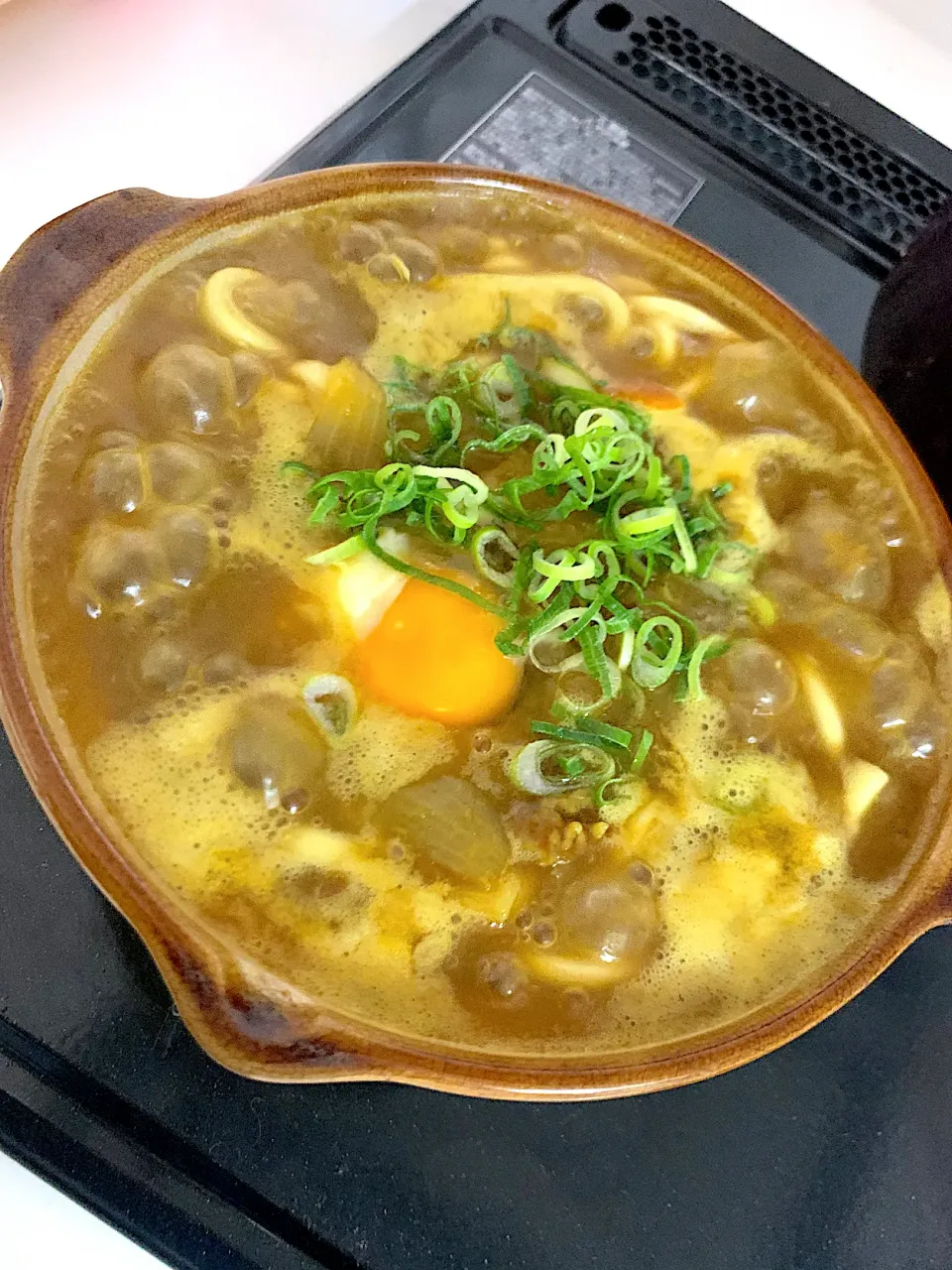 カレーの残りでカレーうどん|ʕ•̫͡•ʕ•̫͡•ʔ❣️마스미❣️ʕ•̫͡•ʕ•̫͡•ʔさん