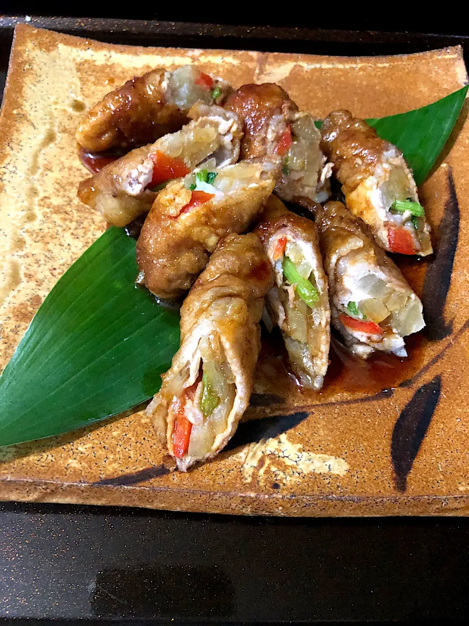 ヤーコン肉巻き照り焼き♪|ちーちさん