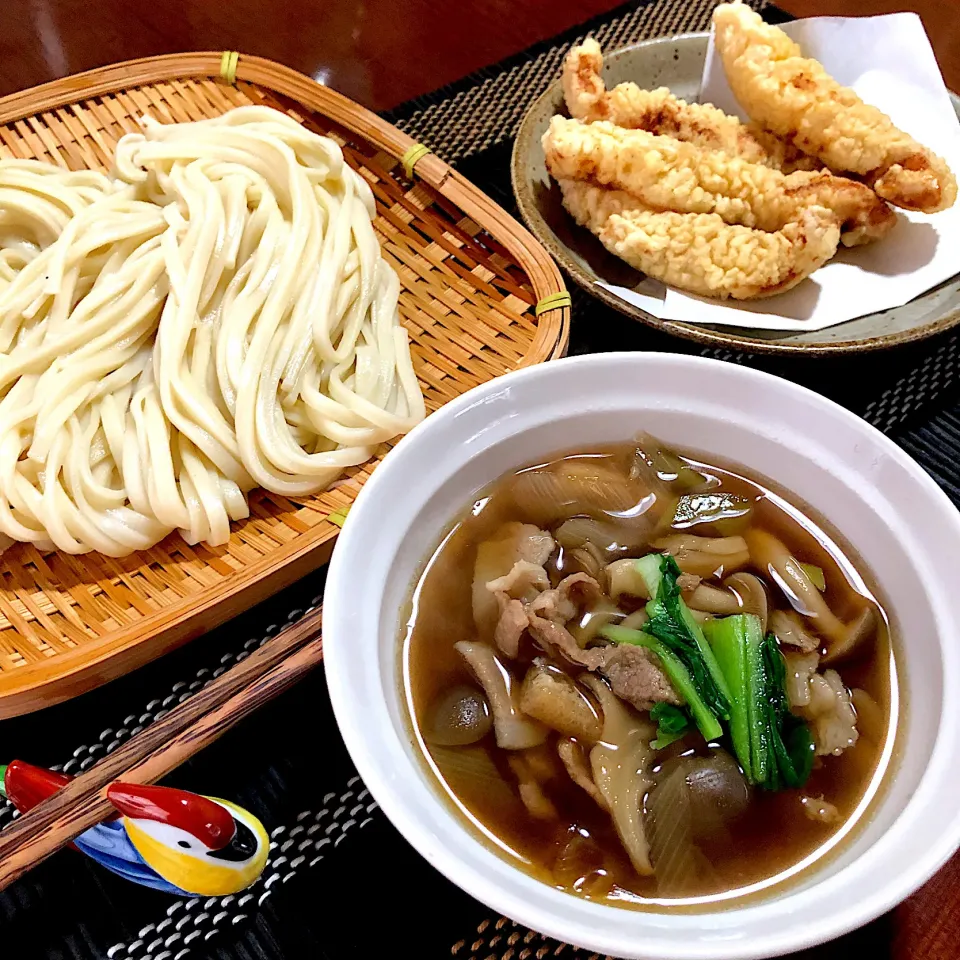 Snapdishの料理写真:肉汁つけうどん|qtyucoさん