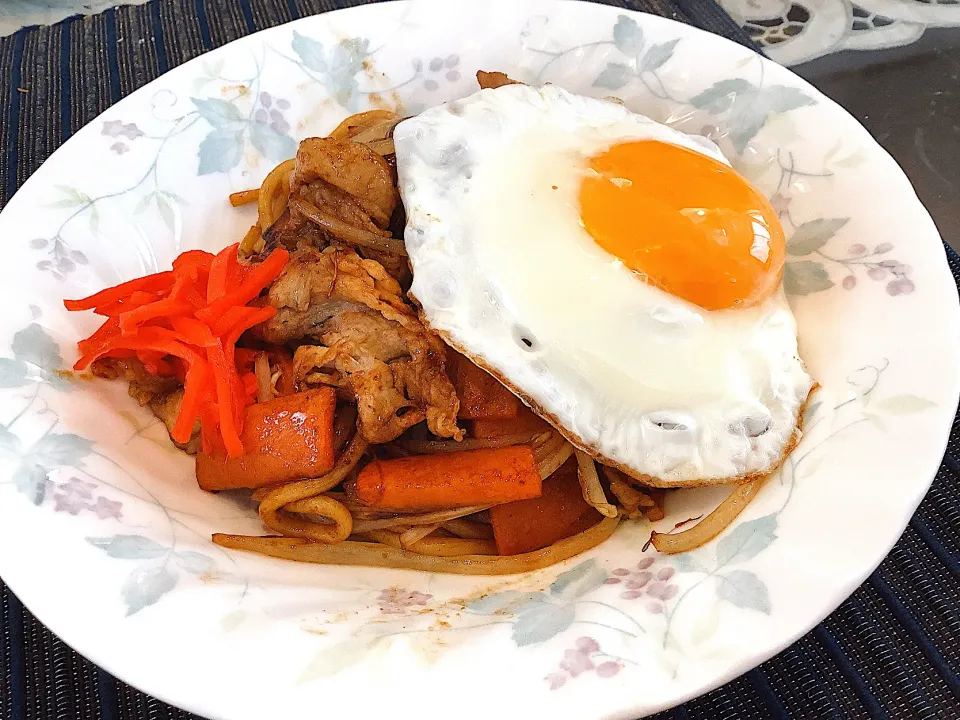 九州焼きそば😋|アライさんさん