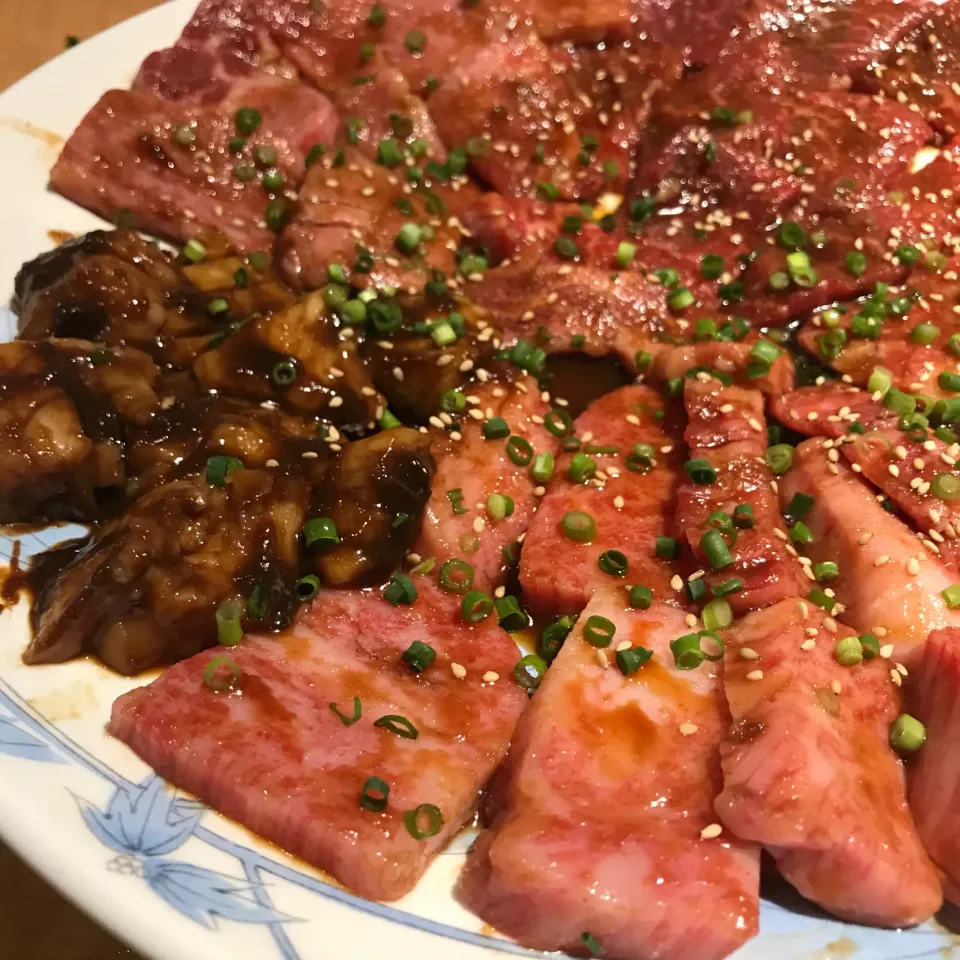 焼肉　盛り合わせ　肉のみ|織友さん