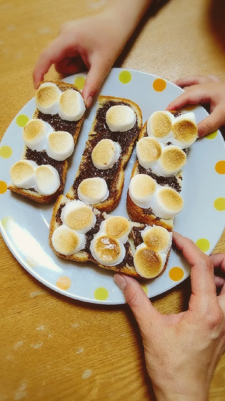 Snapdishの料理写真:せーの！で朝ごパン|♡さぁや♥さん