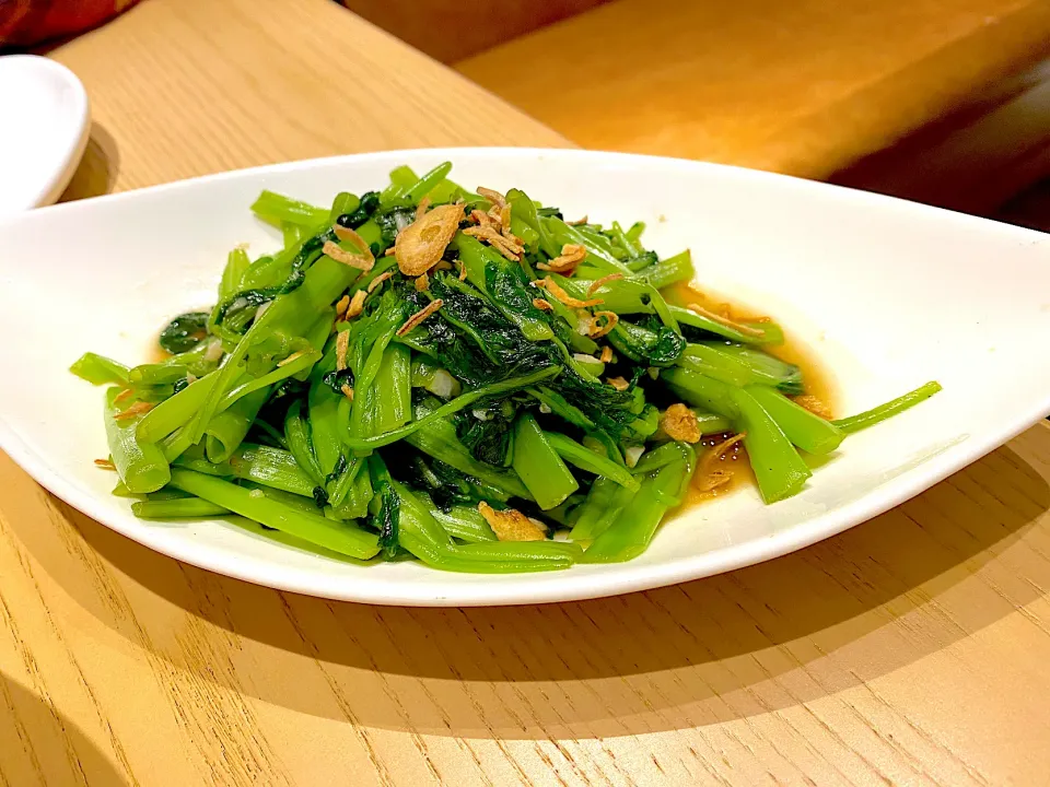 Stir fried water spinach|skyblueさん