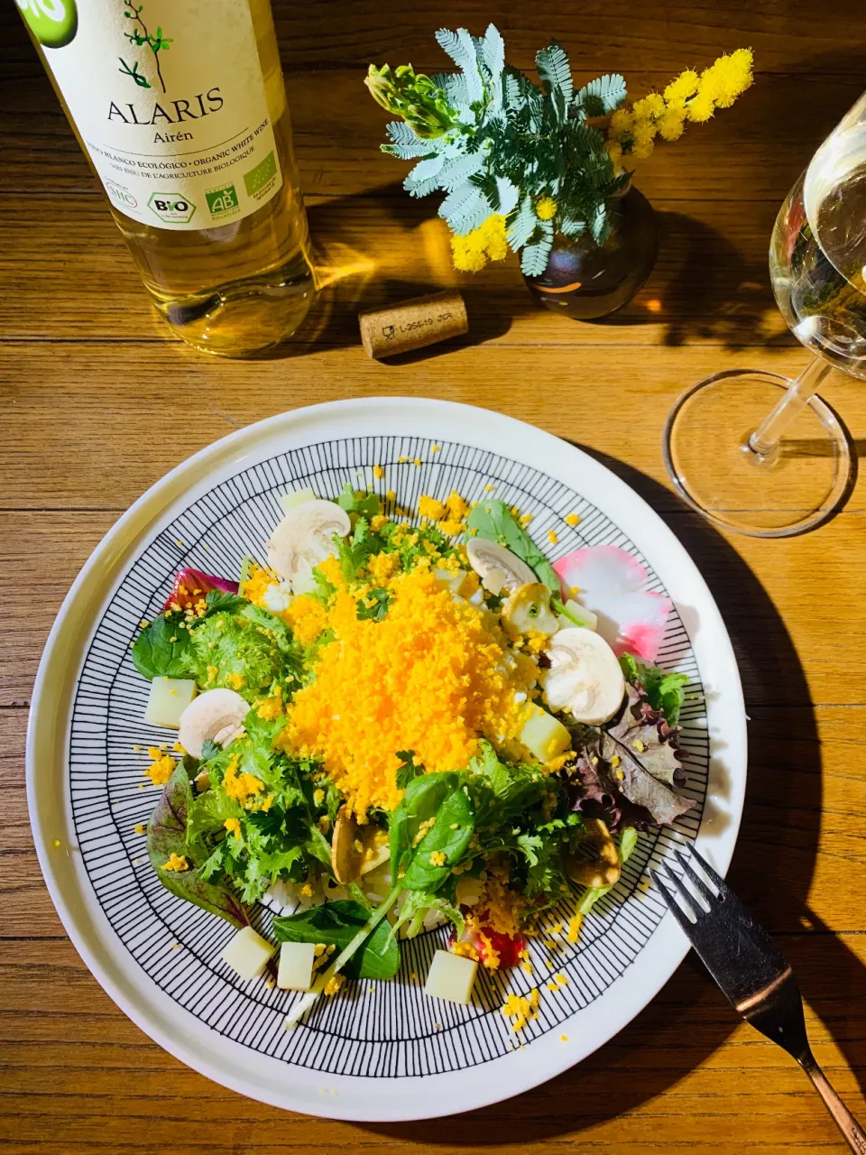 Happy International Women's Day‼︎ ミモザライスサラダ　MIMOSA-RICE-SALAD & BiO wine|KimaLABOさん