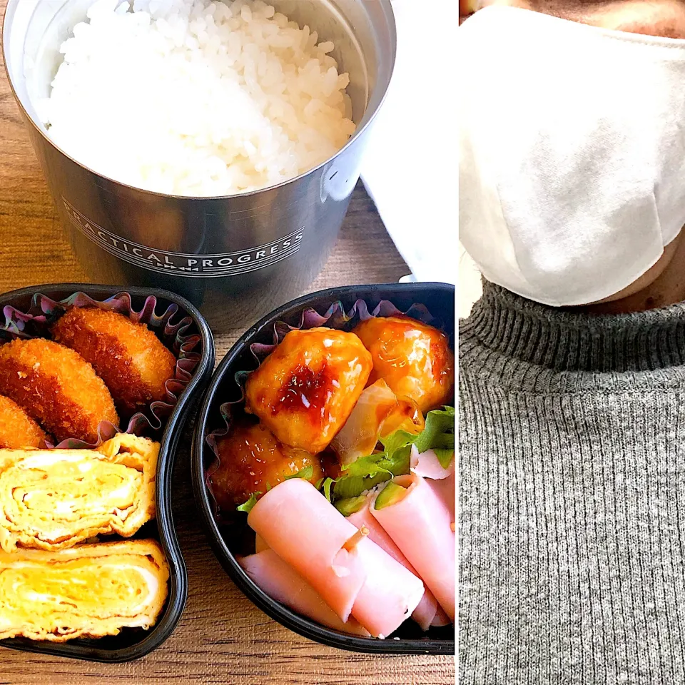 Snapdishの料理写真:俺様弁当～😝|Rie Naganoさん