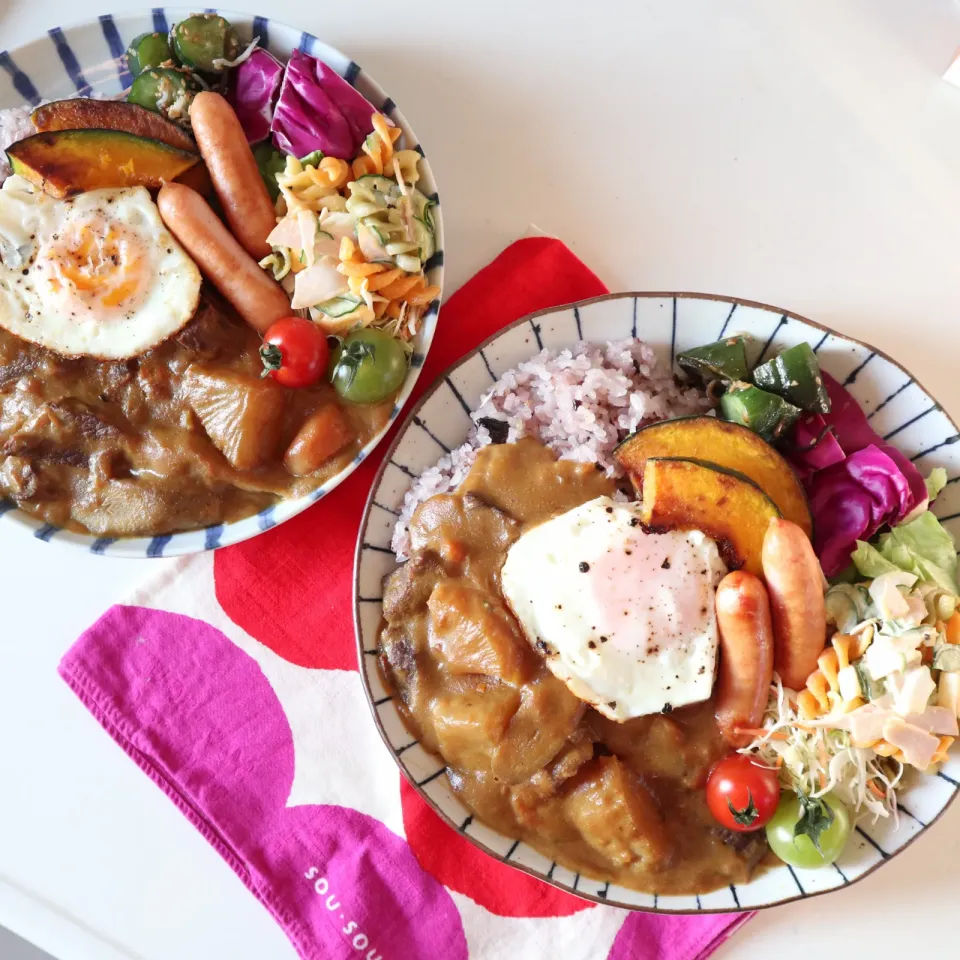 中学生男子置きランチ弁当6日目🍱カレーライス🍛|なかじー。さん