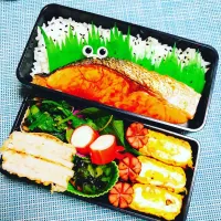 Snapdishの料理写真:今日のおっとのお弁当♪|みぃさん