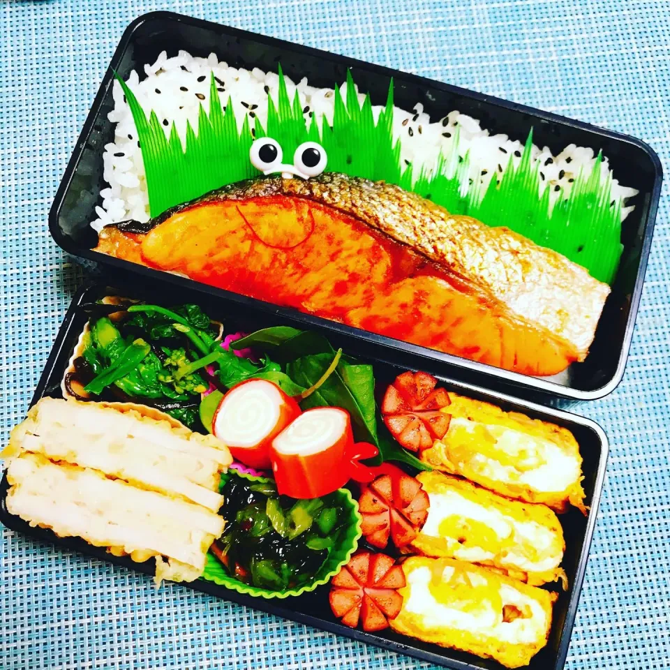 今日のおっとのお弁当♪|みぃさん