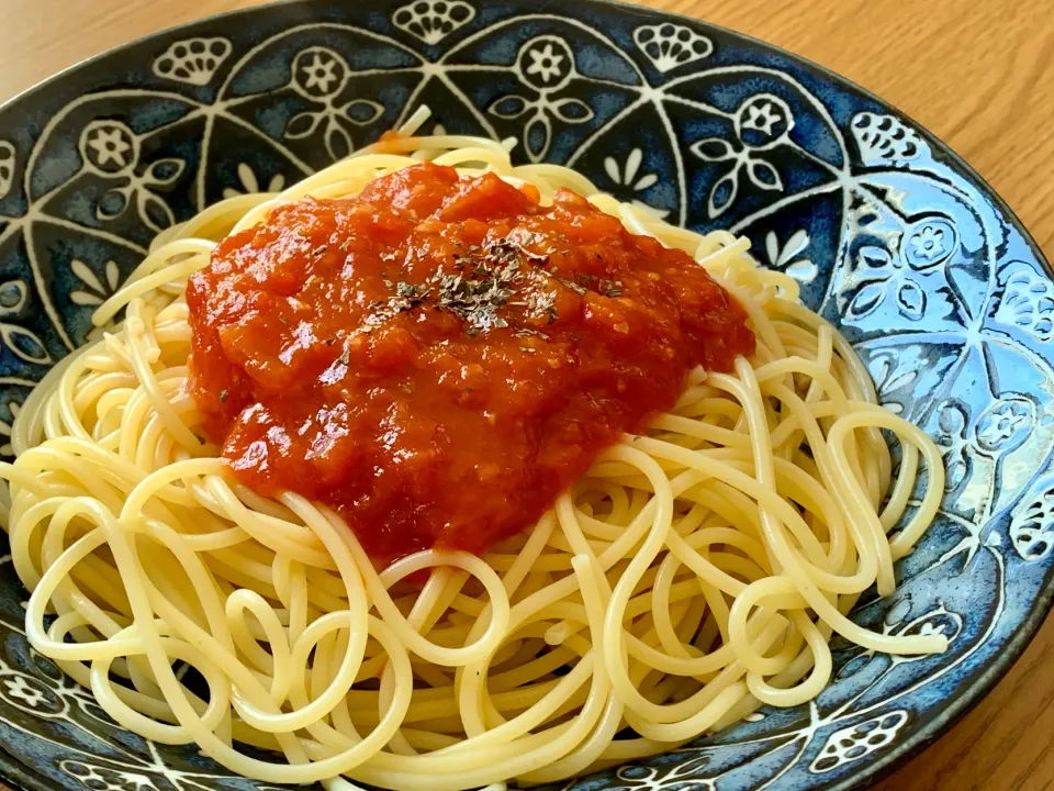 Snapdishの料理写真:トマトソースのパスタ|toomo.さん