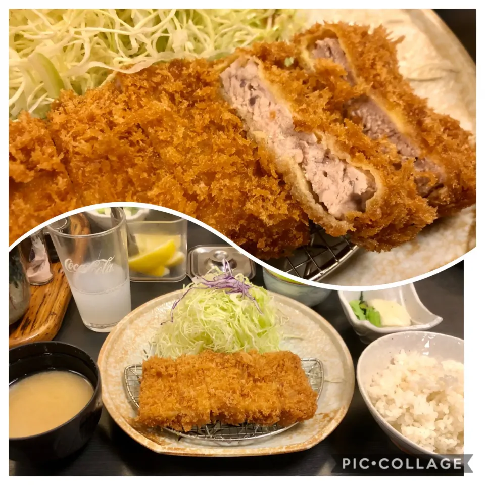 追浜・ミシュラン店、勝にて　ヒレカツ定食　　　　　Fillet cutlet|マユマユさん