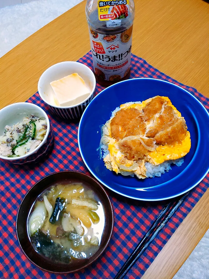 これうまつゆで電子レンジの簡単カツ丼❤|ゆかさん