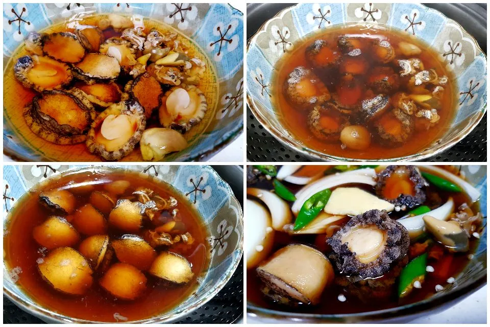 酱油腌渍鲍鱼 - abalone in soy sauce marinade|steven z.y.さん