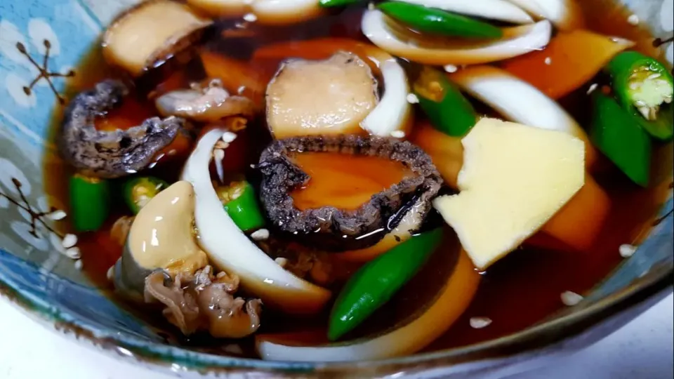 酱油腌渍鲍鱼 - abalone in soy sauce marinade|steven z.y.さん