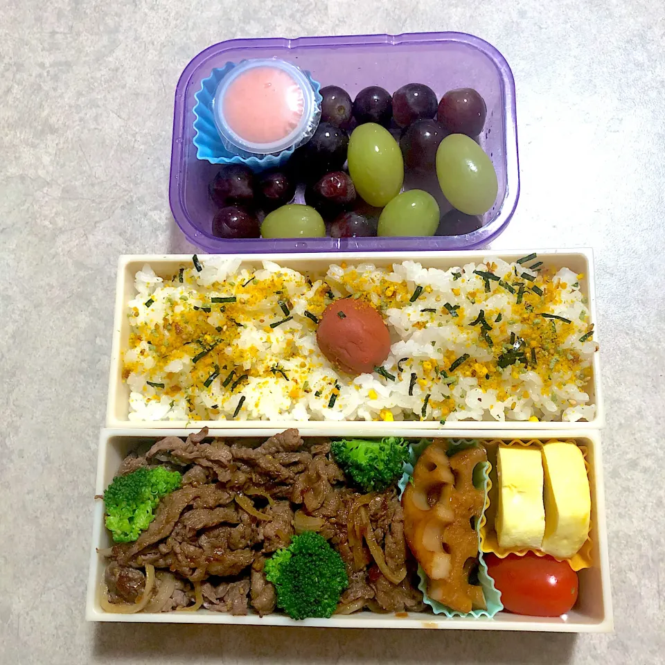 #焼肉弁当#主人のお弁当|Ikuさん