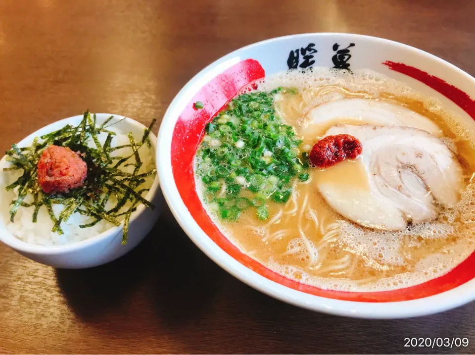 暖暮　ラーメン&明太子ご飯|コージ💫さん