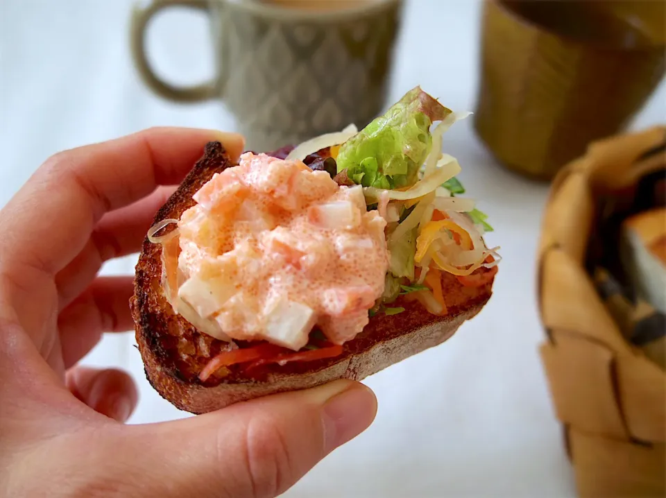 @chieko_tanabe_さんの料理 おせちの余り、かまぼこアレンジ料理|@chieko_tanabe_さん