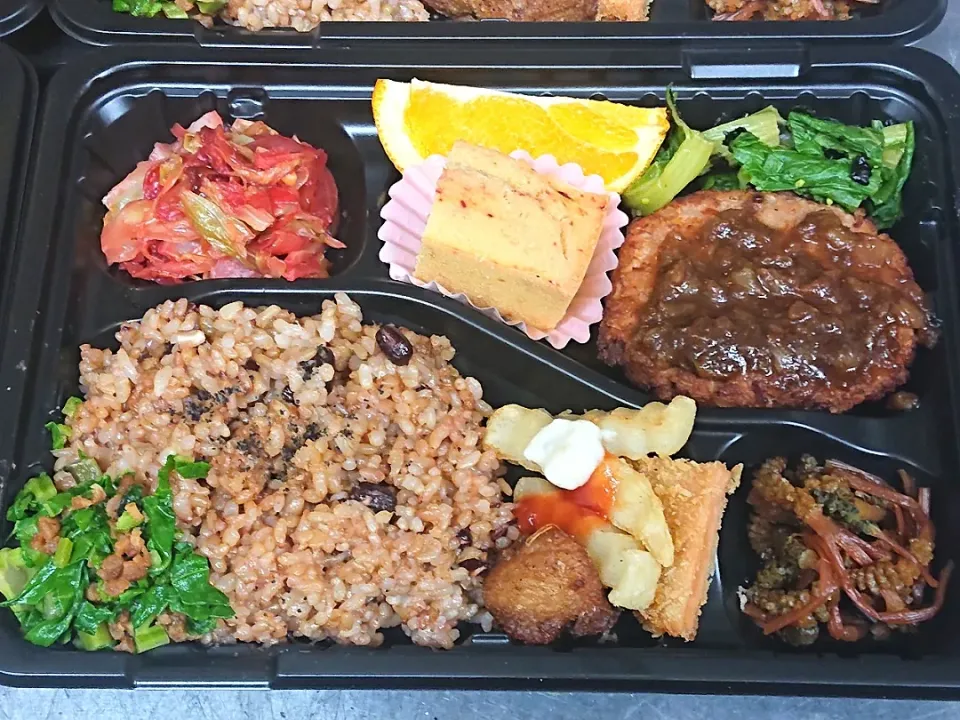 Snapdishの料理写真:まるカフェティッピ#ヴィーガン弁当|亜依さん