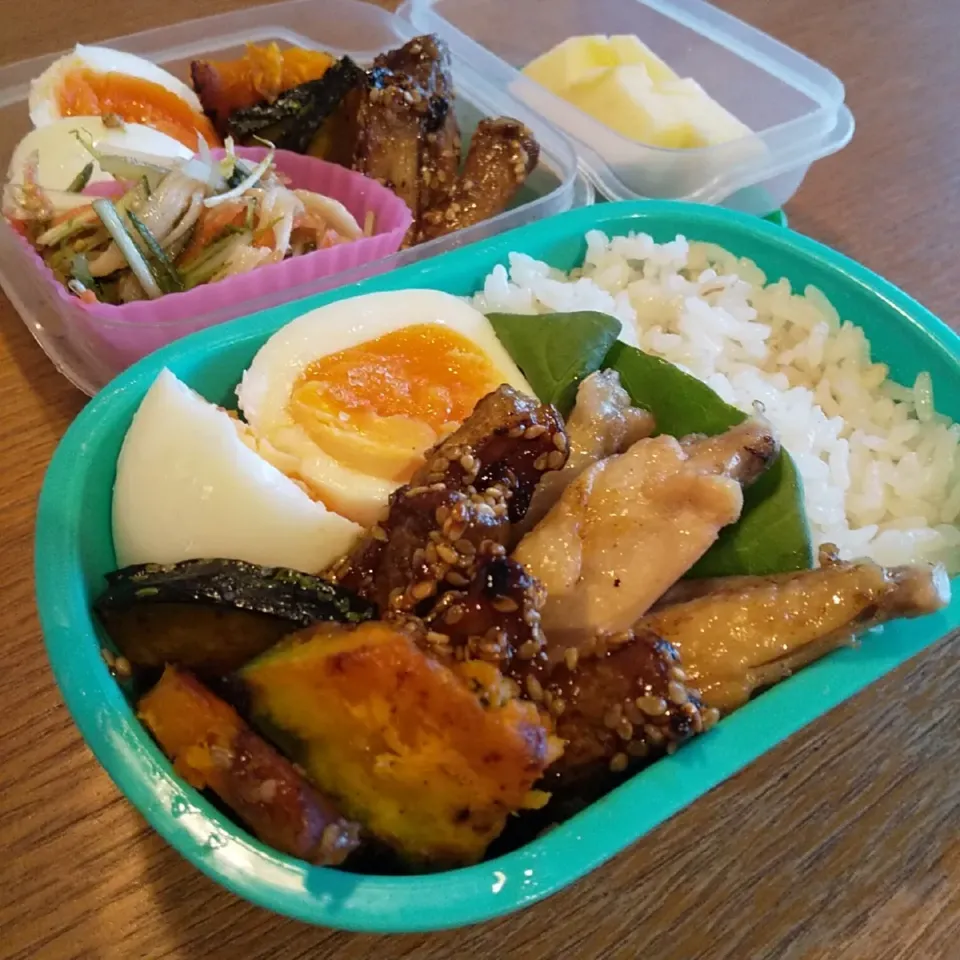 Snapdishの料理写真:雨だね弁当|まきごろうさん