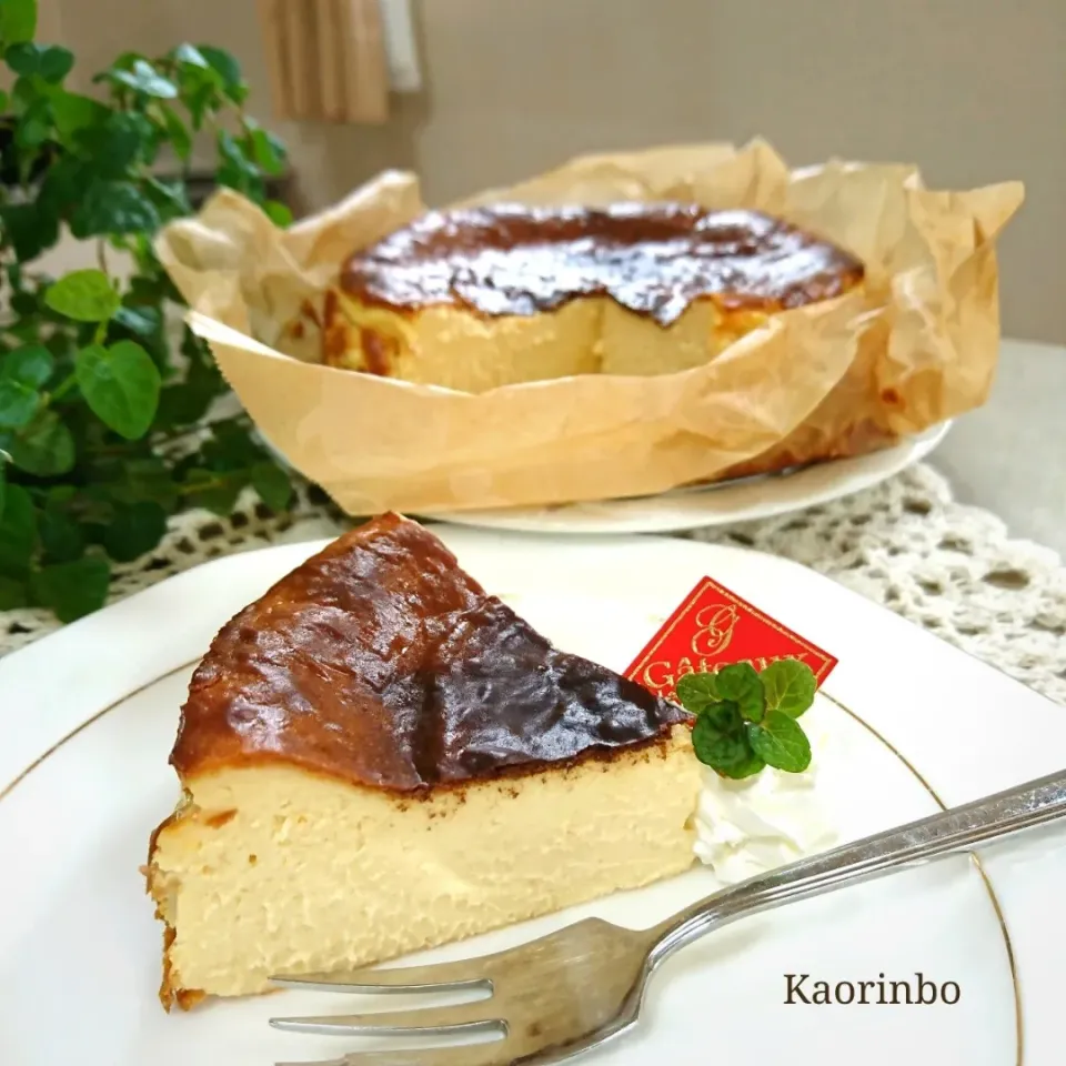 濃厚❣️バスクチーズケーキ|Kaorinboさん