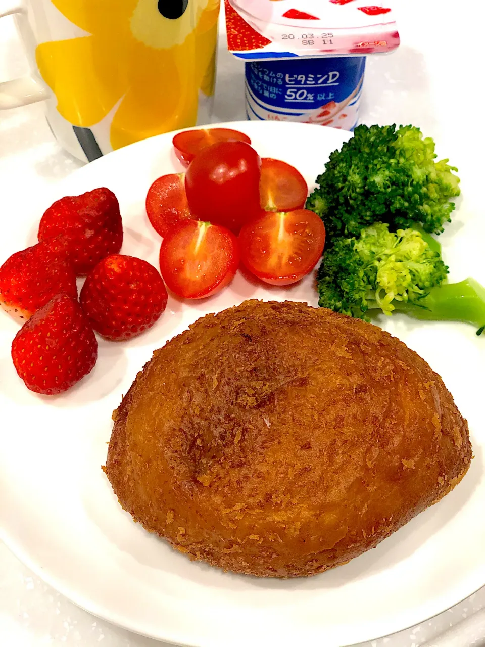 Snapdishの料理写真:カレーパン🍞モーニング✨|みぃこさん