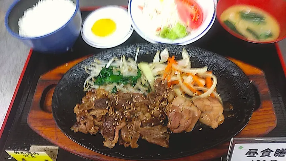 鉄板牛焼肉定食|nyama1さん