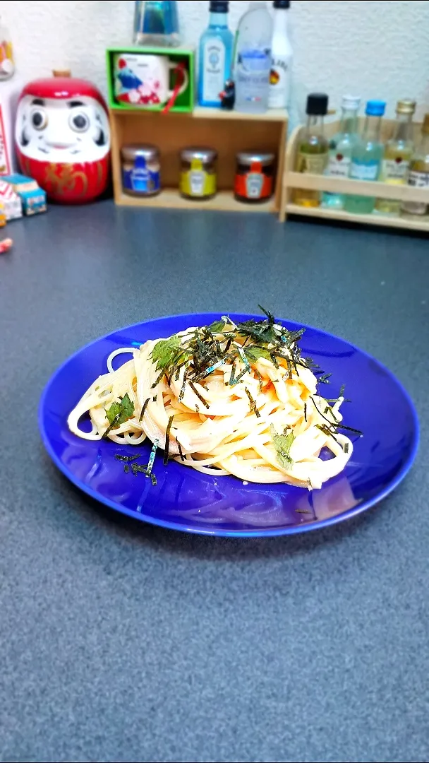 最後のタラコパスタ🍝|masaki .fさん