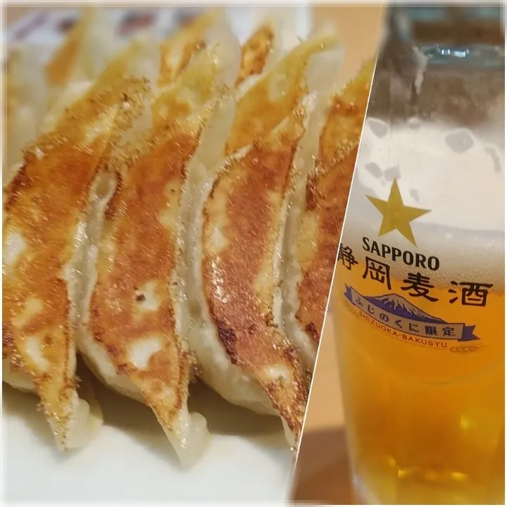 Snapdishの料理写真:浜松餃子🍺😊|Mitsuhiro.Sさん