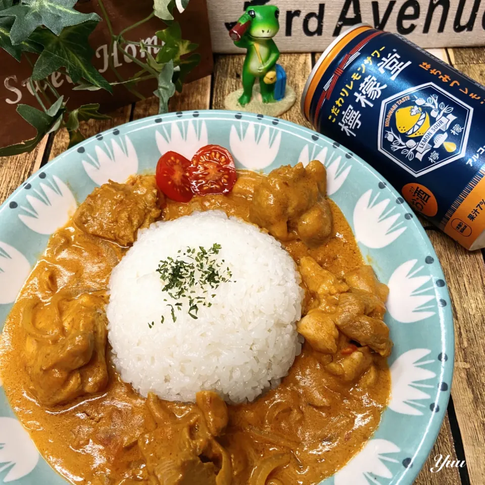 お手軽なのにウマい♡バターチキンカレー♬︎♡|ゆうさん