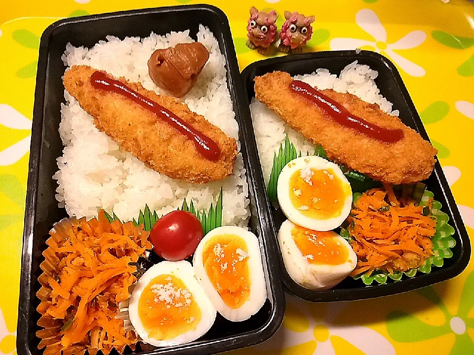 夫の弁当、娘の塾弁|みどりさん