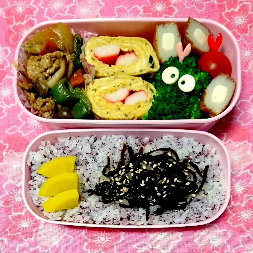 3/11…今日のお弁当～🎵|美津子さん