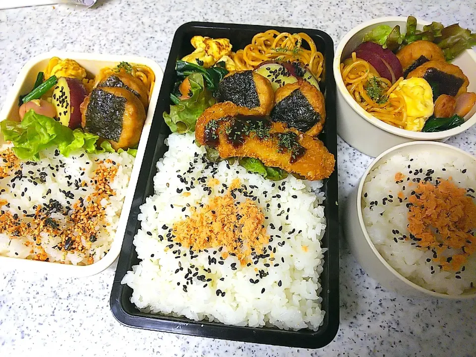 Snapdishの料理写真:みんな弁当|かねしろ食堂さん