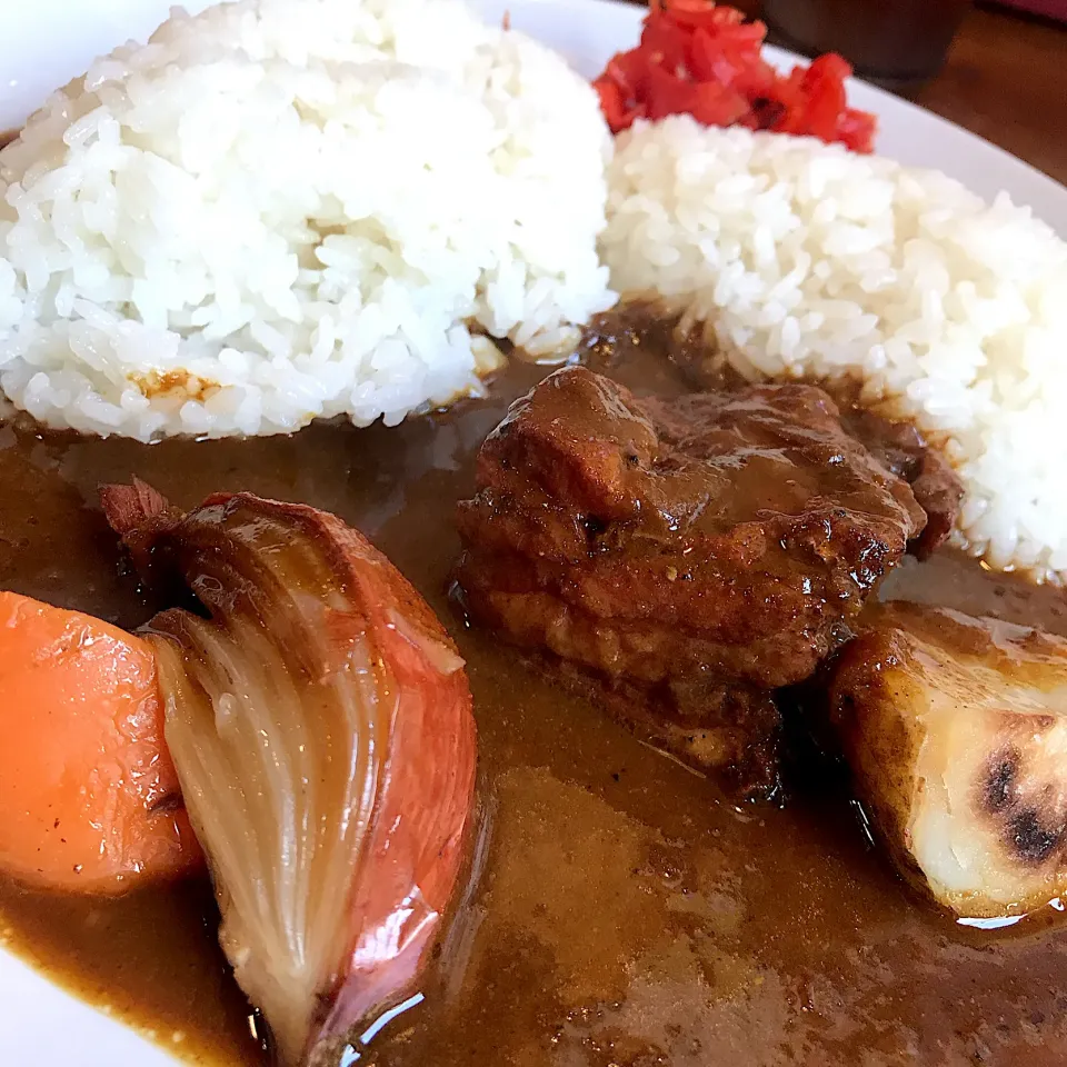 上々スパイシー豚カレー@東印度咖喱(築地)|塩豚骨さん