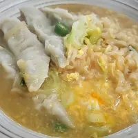 맛좋은 라면~~ Dumpling ramen|agnessarangさん