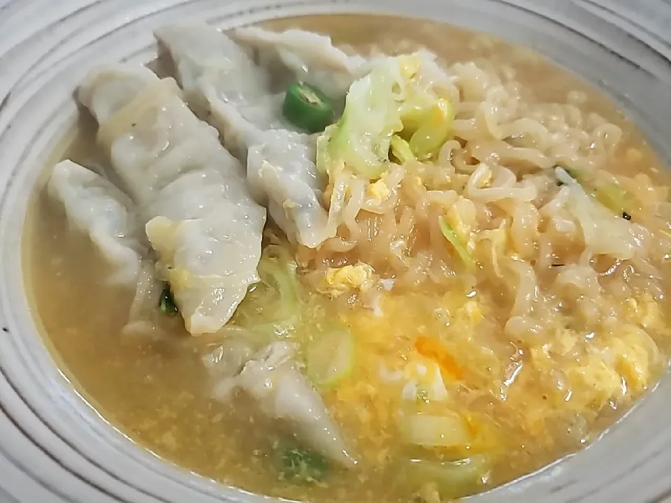 맛좋은 라면~~ Dumpling ramen|agnessarangさん