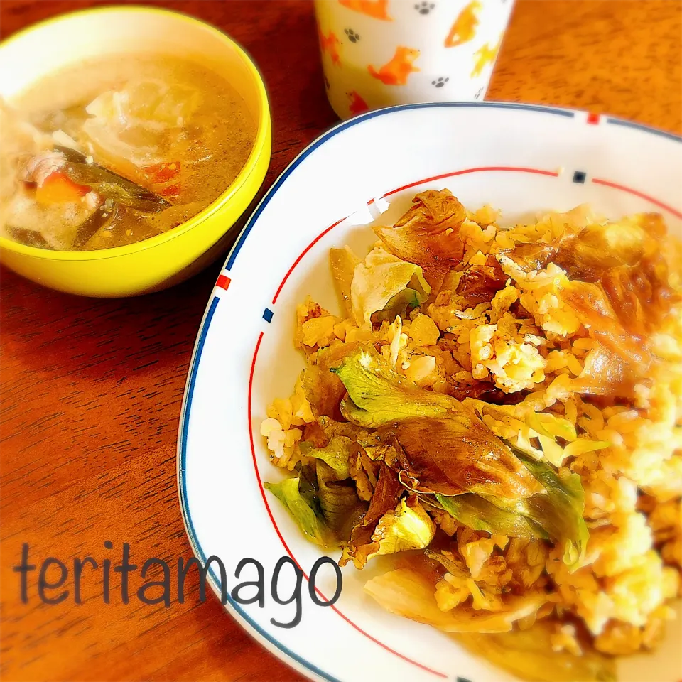 レタス炒飯|teritamagoさん