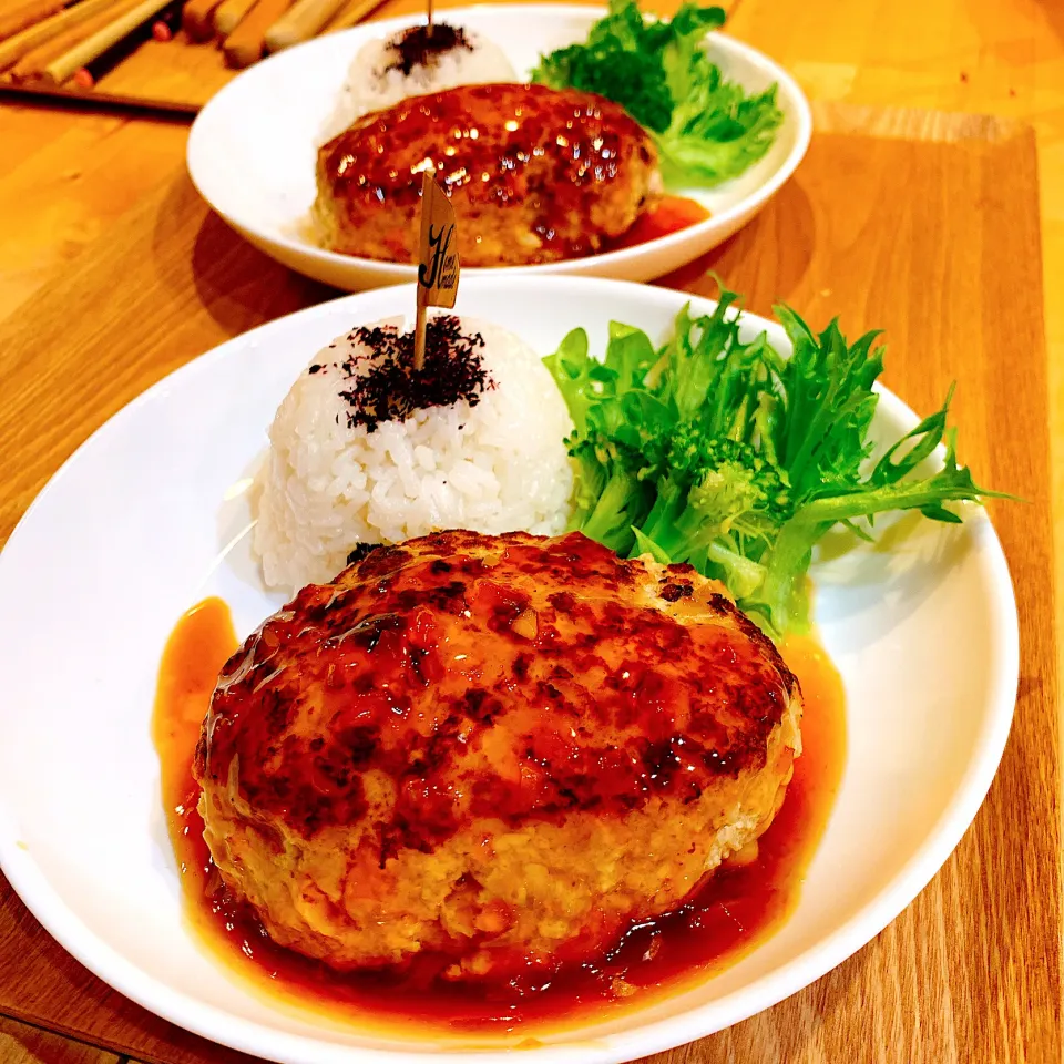 あんかけ豆腐ハンバーグ✴︎|あやみんさん