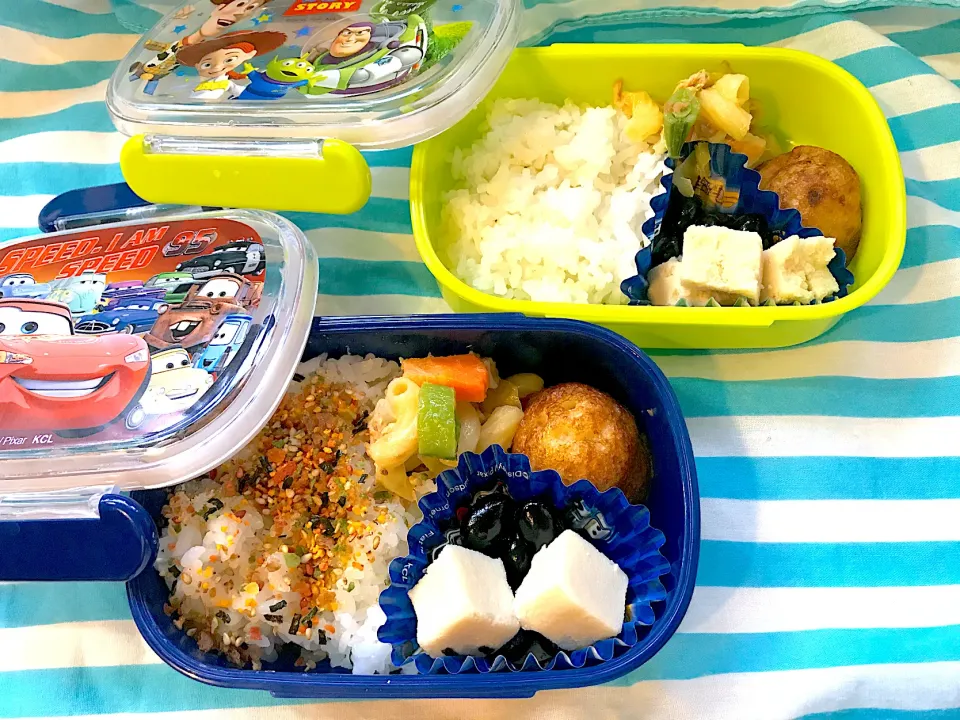 週末のきょうだい弁当🍱|kibutoriさん