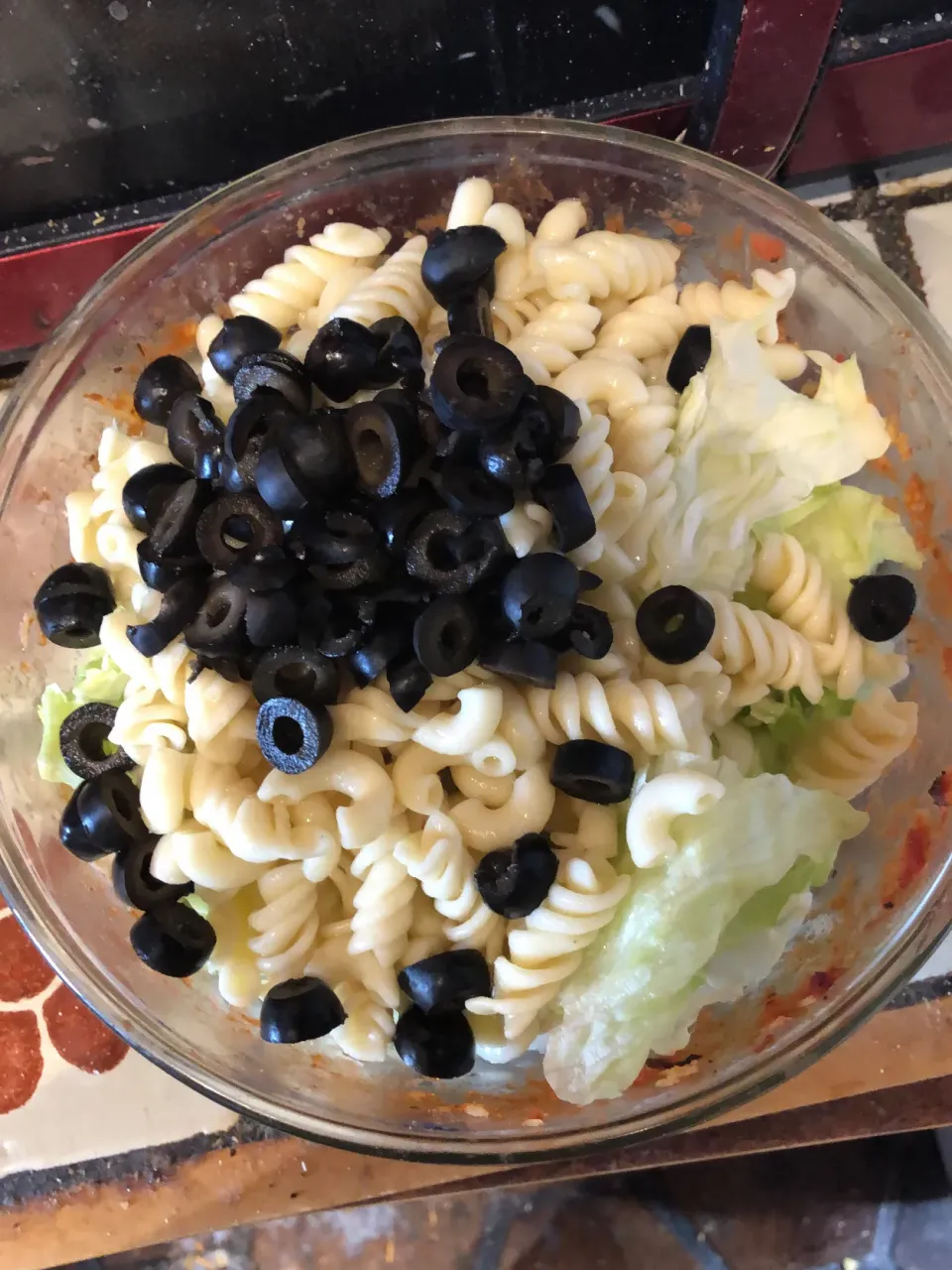 Bodacious pasta post gym pecking chicken salad|Bugsbeさん