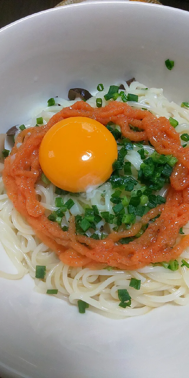 明太まぜそうめん|akeaさん