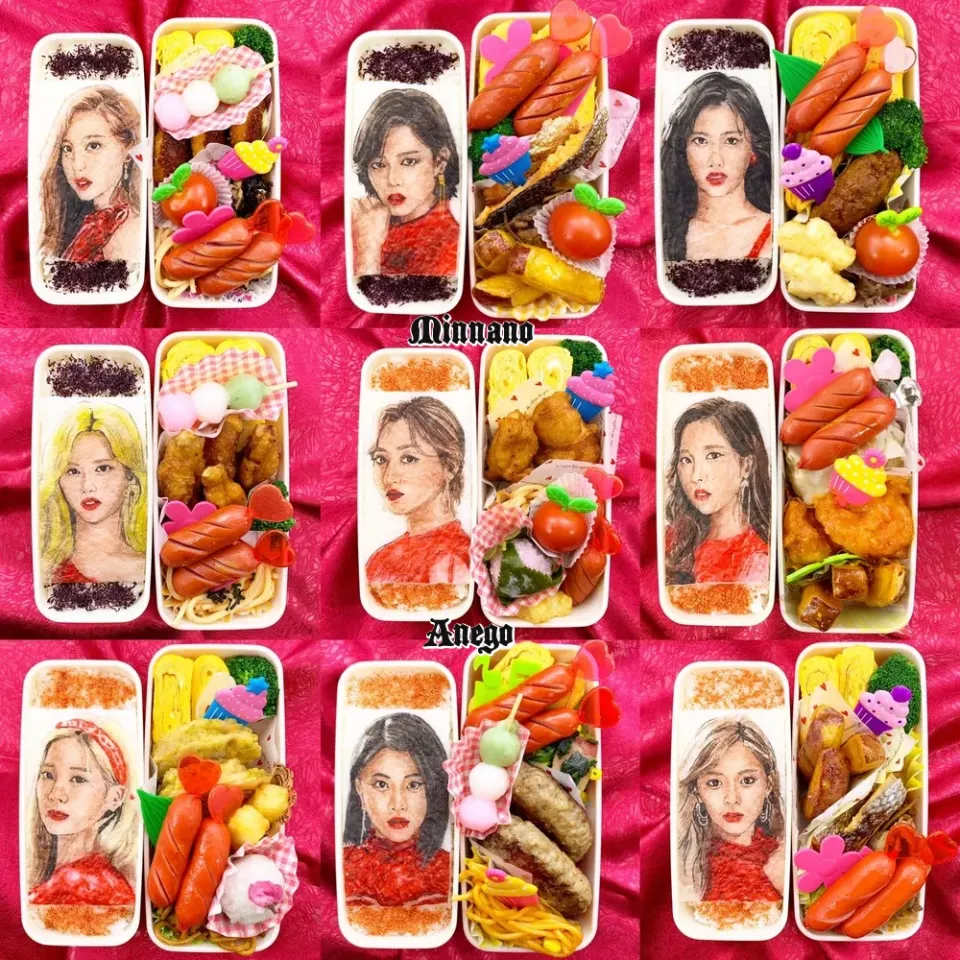 『TWICE』弁当 集合写真|みんなのあねごさん