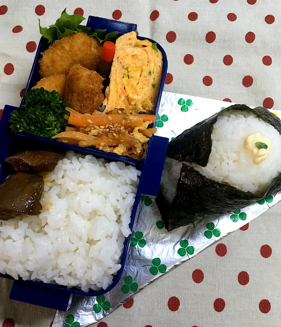 Snapdishの料理写真:3月12日　今日も快晴弁当🍱|sakuramochiさん