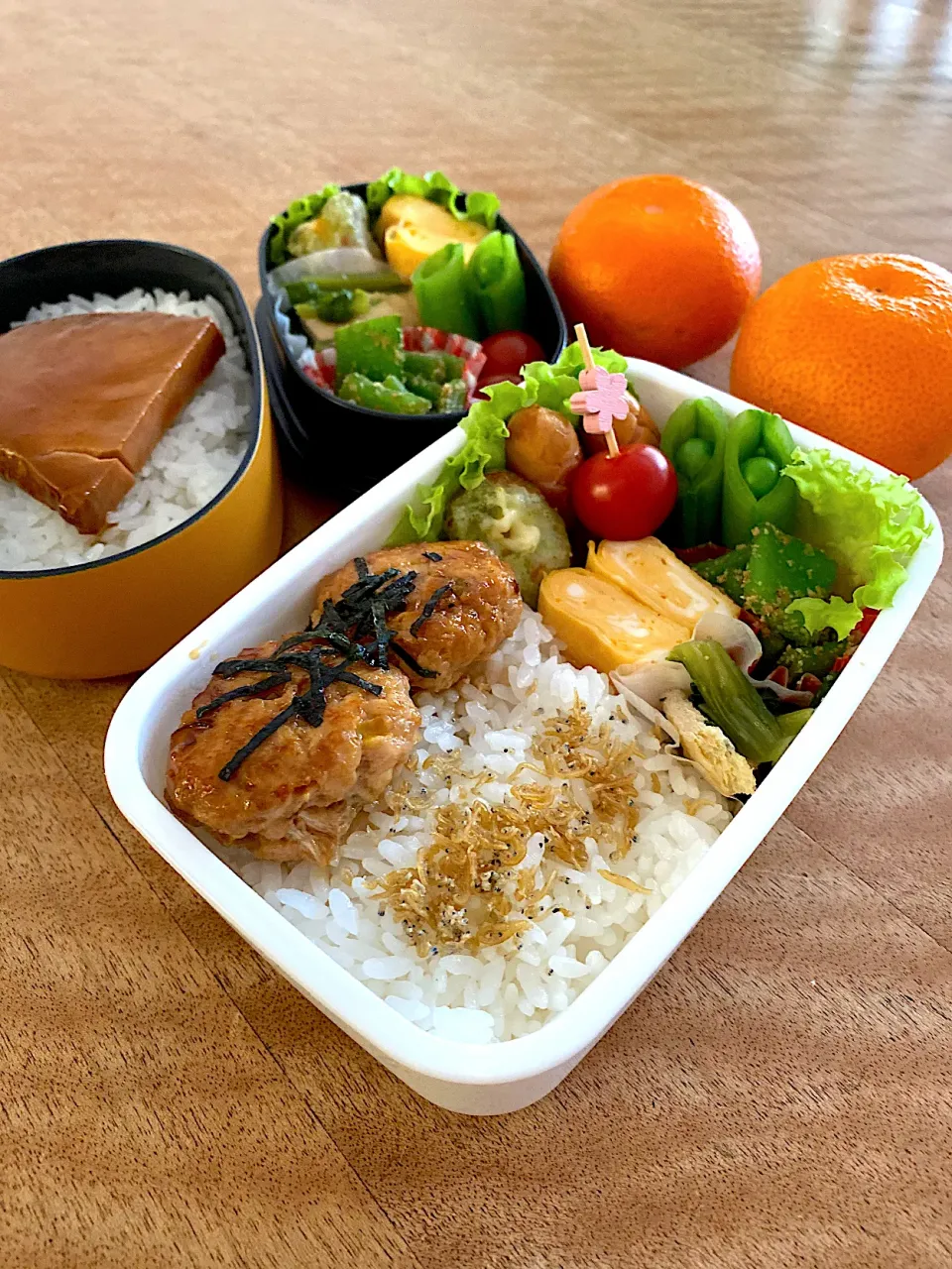 Snapdishの料理写真:鶏つくね弁当|Sakikoさん